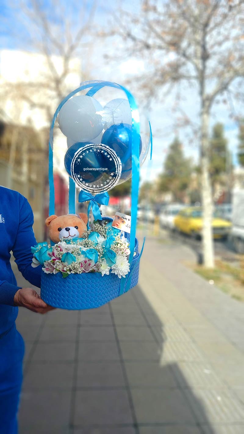 باکس گل نوزادی 1 باکس گل نوزادی