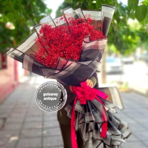 دسته گل ژیپسوفیلا یک و نیم متری کد D01