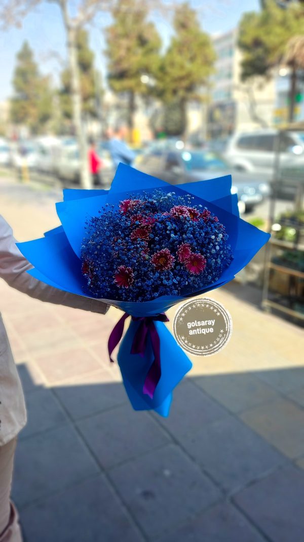دسته گل ژیپسوفیلا و کرزنتیا A06