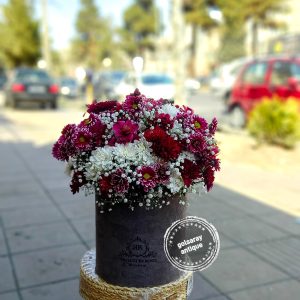 باکس گل طوسی