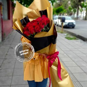 دسته گل رز