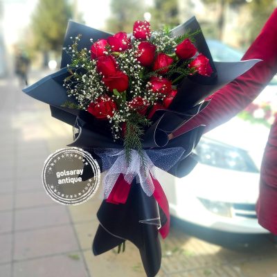 دسته گل رز فانتزی