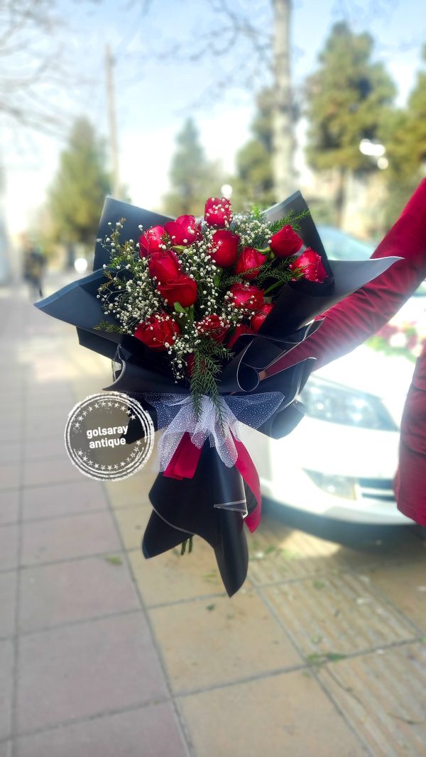 دسته گل رز فانتزی